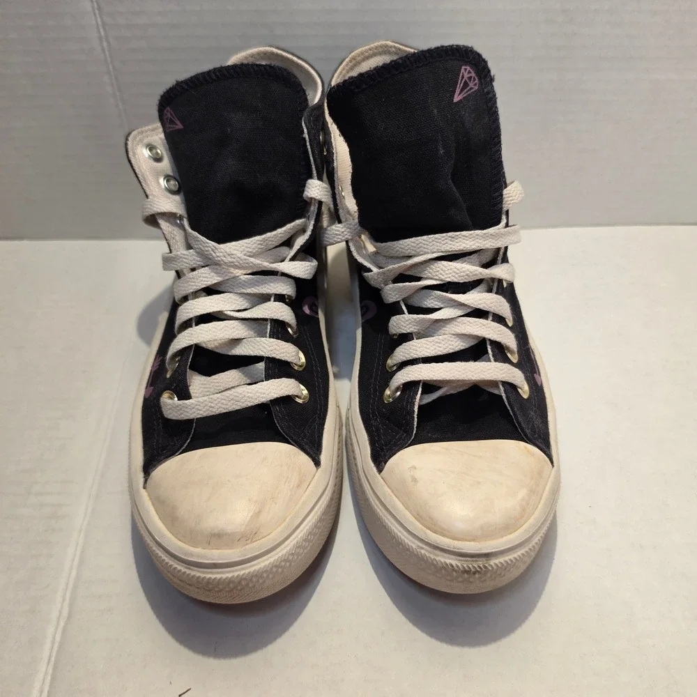 Converse Chuck Taylor All Star Move Platform Black Rabbit A07136C Womens Size 7